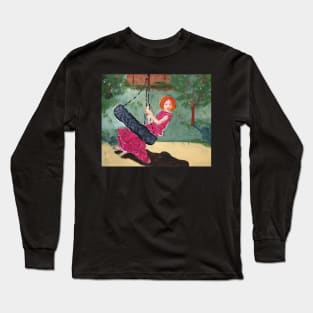 girl on a swing Long Sleeve T-Shirt